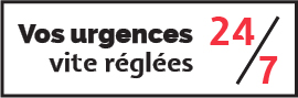 Services d'urgence 24h/7j